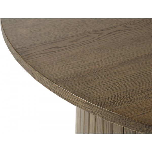 Table basse ronde Mood en chêne fumé Ø90 cm Table basse ronde Mood en chêne fumé Ø90 cm