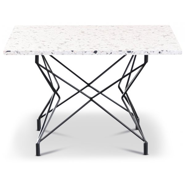 Terrazzo soffbord 75x75cm - Cosmos Terrazzo & underrede Star svart Terrazzo soffbord 75x75cm - Cosmos Terrazzo & underrede Star svart