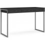 Function Plus skrivbord 125,8 x 51,6 x 76,5 cm - Svart