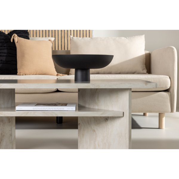 Table basse lesund 120 x 60 cm - Beige