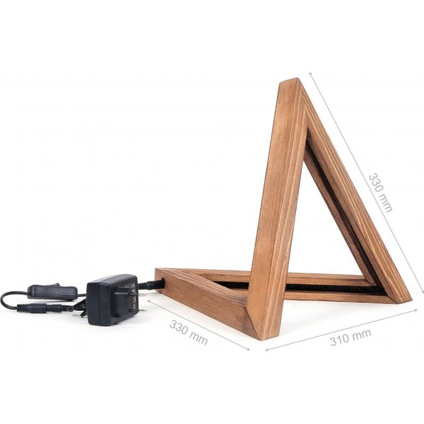 Lampe à poser Cheops 1 - Marron Lampe à poser Cheops 1 - Marron