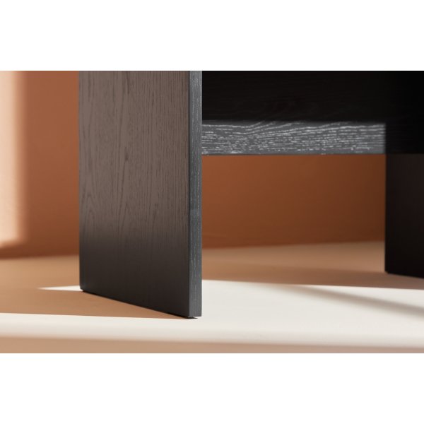 Juni soffbord 58 x 35 cm - Svart
