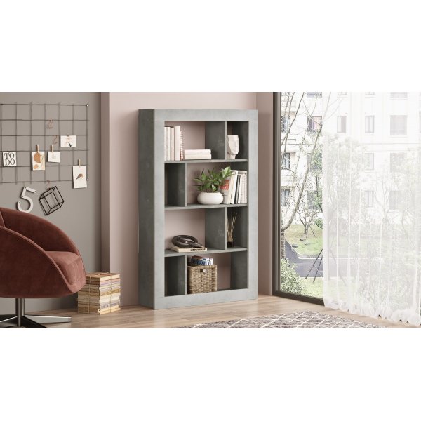 Luvio bokhylla 22 - Silver/antracit Luvio bokhylla 22 - Silver/antracit