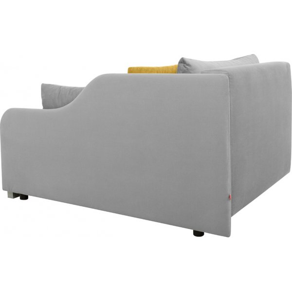 Canapé-lit Elo droit - Gris Canapé-lit Elo droit - Gris