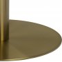 Corby matbord 80 cm - Vit marmor
