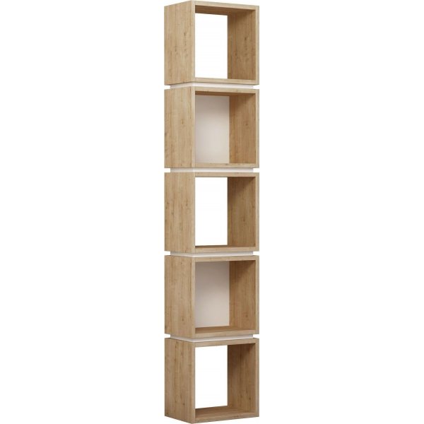 Bibliothèque Multi - Chêne/blanc Bibliothèque Multi - Chêne/blanc