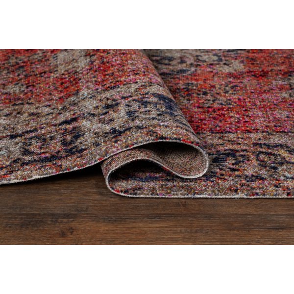 Tapis tissé plat Tibet Vintage Rouge Tapis tissé plat Tibet Vintage Rouge