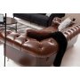 Costa 3-sits soffa - Brun
