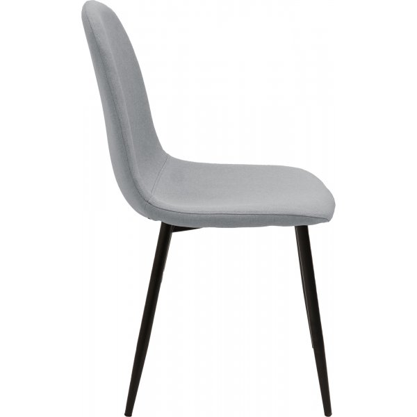 Stol i grått tyg - Carisma + Textilrengöring för möbler Stol i grått tyg - Carisma + Textilrengöring för möbler