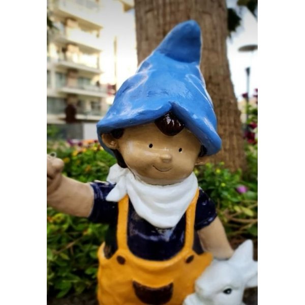 Elfo trädgårdsdekoration - Flerfärgad Elfo trädgårdsdekoration - Flerfärgad
