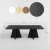 Table basse Champignon 120 x 60 cm - Noir