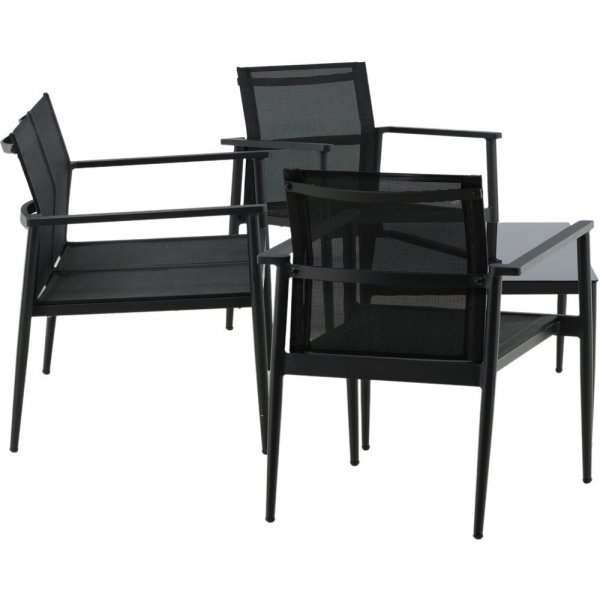 Groupe de canapés Break - Noir Groupe de canapés Break - Noir