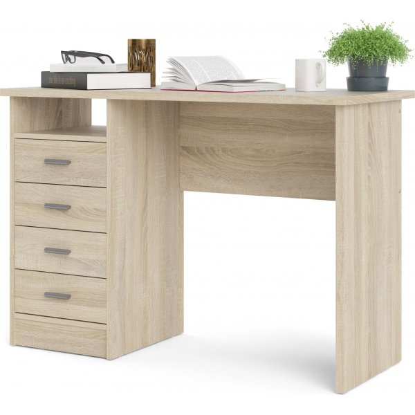 Bureau Function Plus 110 x 48,5 x 76 cm - Chêne Bureau Function Plus 110 x 48,5 x 76 cm - Chêne