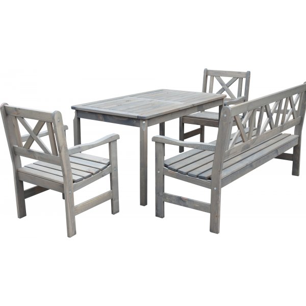Bollnäs outdoor groep - Klassiek grijs Bollnäs outdoor groep - Klassiek grijs
