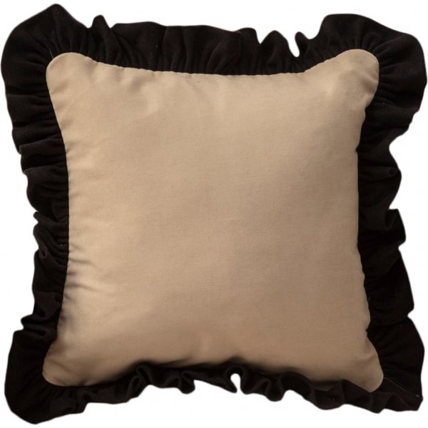 Firefly kuddfodral 43 x 43 cm - Svart/beige