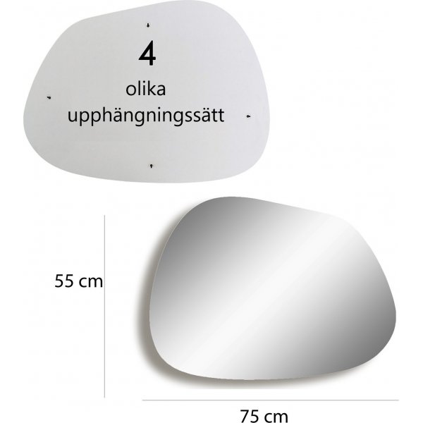 Miroir mural Gusto Miroir mural Gusto