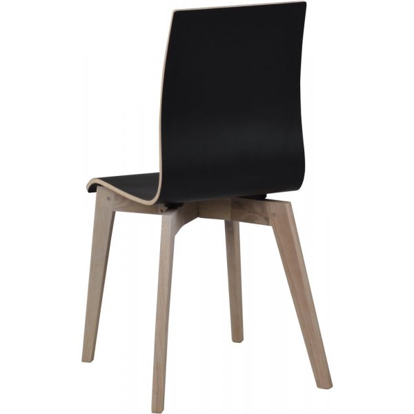 Rowico Grace stol - Svart/whitewash ek Rowico Grace stol - Svart/whitewash ek