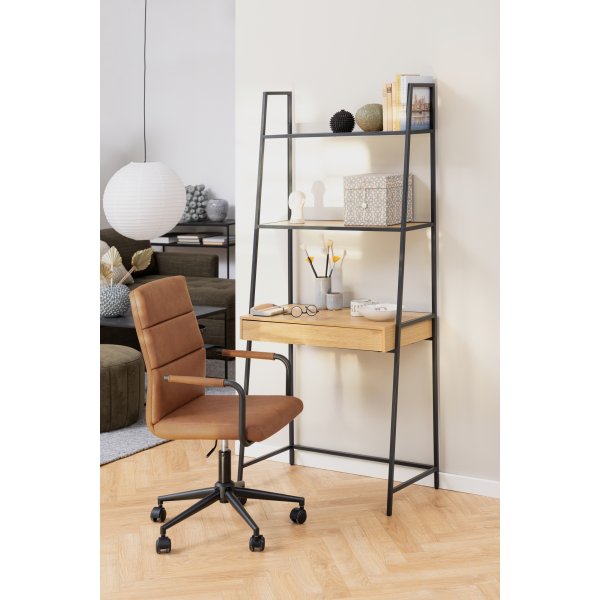 tagre de bureau Seaford - Noir/chne