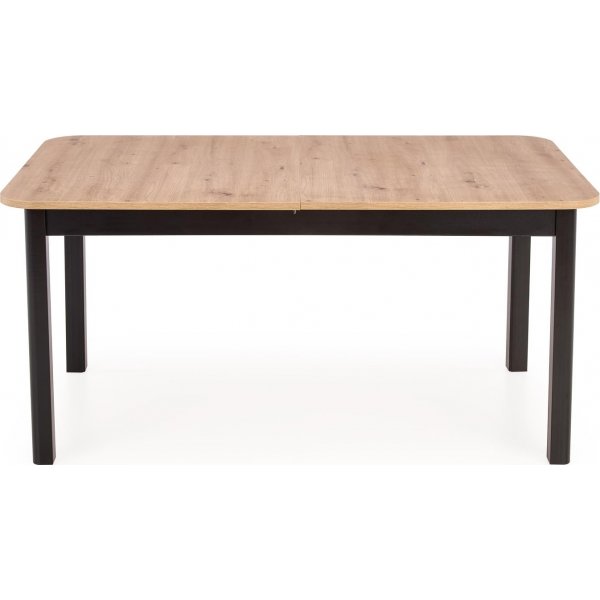 Table à manger extensible Bloom 90x160-240 cm - Chêne / Noir Table à manger extensible Bloom 90x160-240 cm - Chêne / Noir