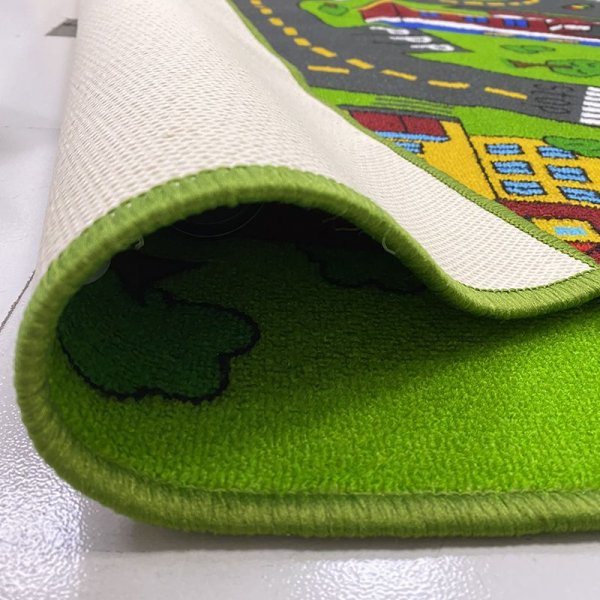 Barnmatta Trafikmatta 3 Tuftad - 133x175 cm Barnmatta Trafikmatta 3 Tuftad - 133x175 cm