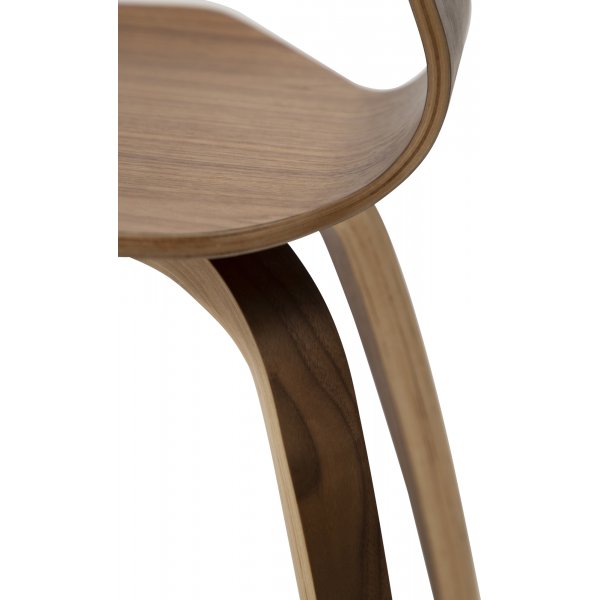 Chaise de salle à manger SIT - Placage noyer Chaise de salle à manger SIT - Placage noyer