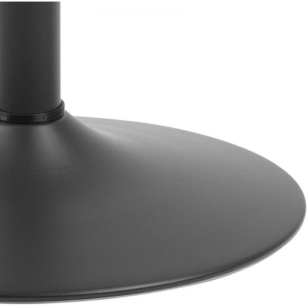 Table de bar Ibiza Ø60 cm - Noir/frêne Table de bar Ibiza Ø60 cm - Noir/frêne