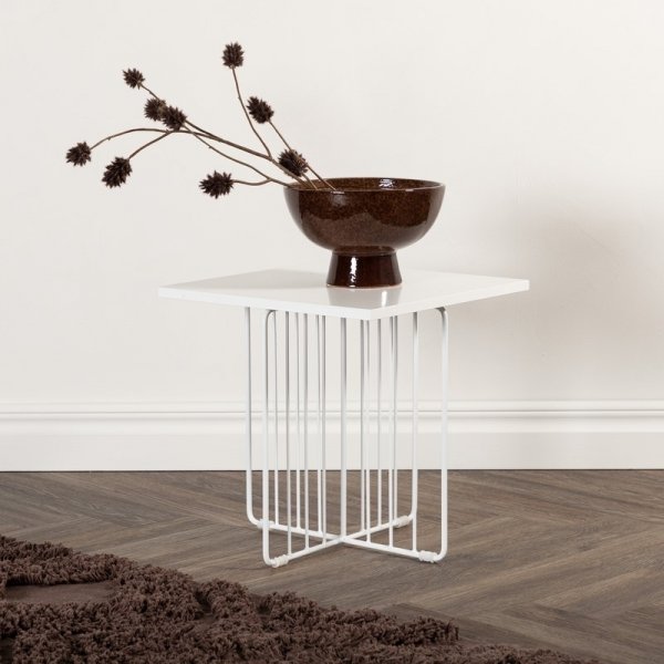 Dayton salontafel 60 x 60 cm - Wit Dayton salontafel 60 x 60 cm - Wit