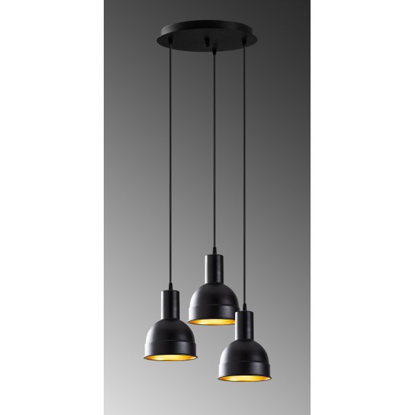 Bergamott taklampa 183-S2 - Svart Bergamott taklampa 183-S2 - Svart