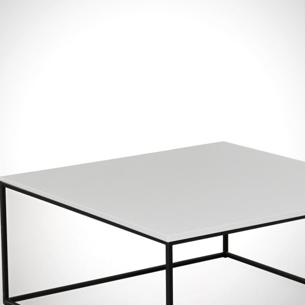 Table basse Poly 75 x 75 cm - Blanc Table basse Poly 75 x 75 cm - Blanc