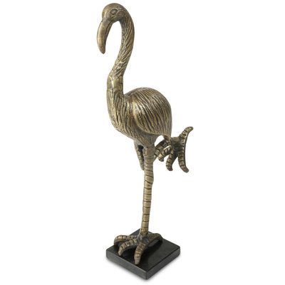 Staty Flamingo H47- Guld