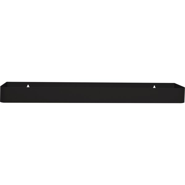 Yin wandplank 90 cm - Zwart Yin wandplank 90 cm - Zwart