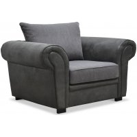 Delux Fåtölj - Grå/Antracit/Vintage Delux Fåtölj - Grå/Antracit/Vintage