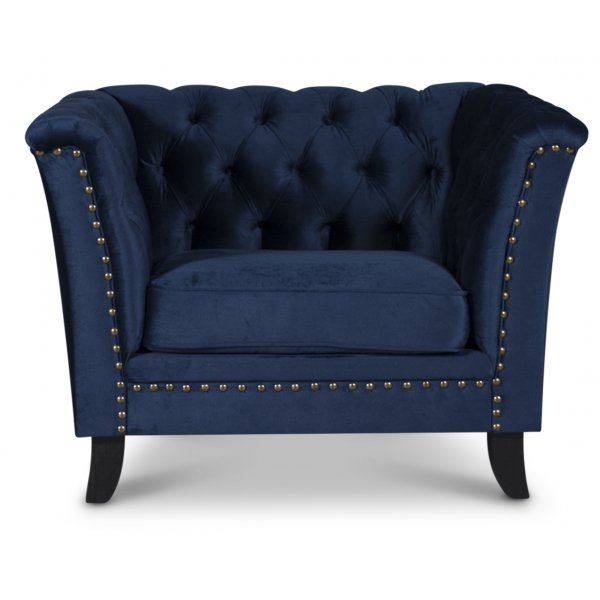Chesterfield Liverpool ftlj - Bl sammet