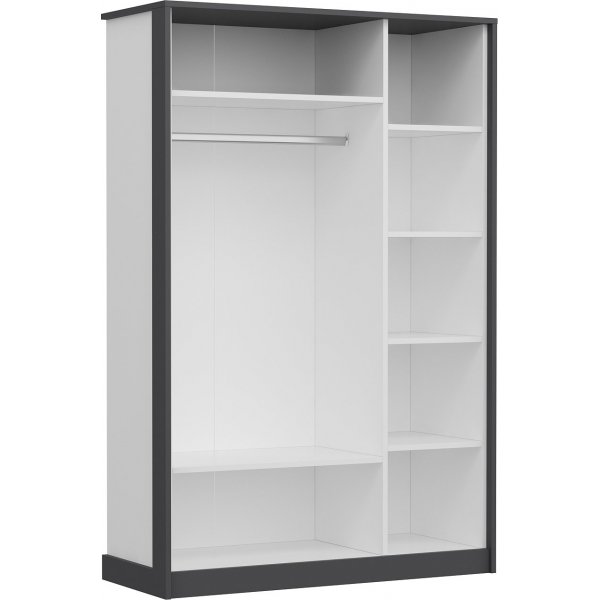 Life garderob - Antracit/vit Life garderob - Antracit/vit