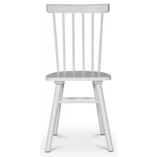 PiPi ovalt matgrupp 240 cm inkl 8 st vita Orust pinnstolar - Oljad ekfanr