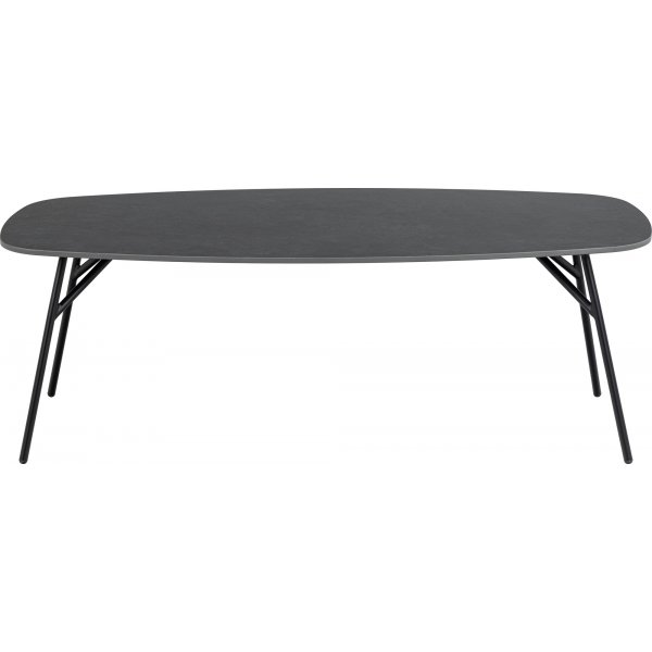Table basse Caracas 120 x 60 cm - noir