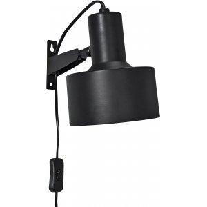 Solo wandlamp - Mat zwart - 23 cm