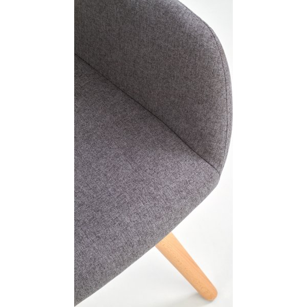 Chaise de salle à manger Cash - Gris Chaise de salle à manger Cash - Gris