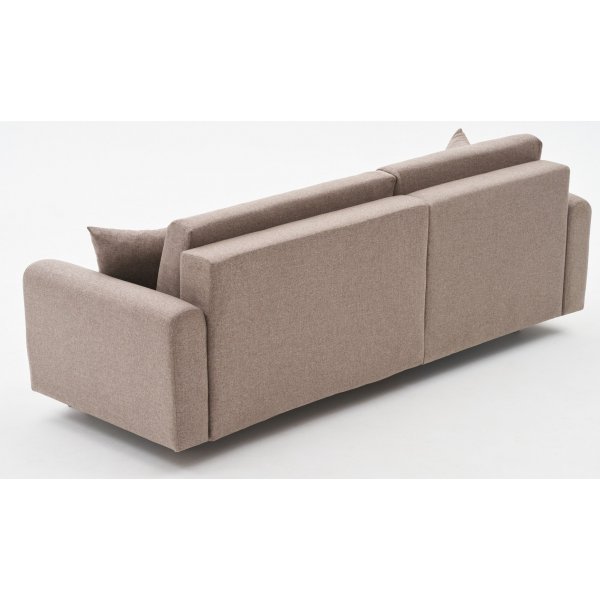 Canapé lit Mane gauche - Marron Canapé lit Mane gauche - Marron