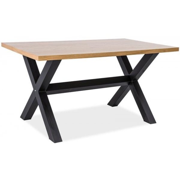 Matbord Esperanza 150 - Svart/ek