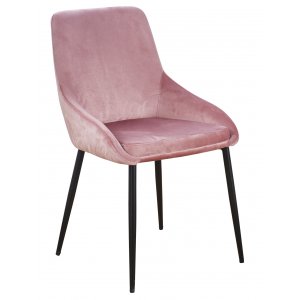 Theo stol i rosa sammet Theo stol i rosa sammet