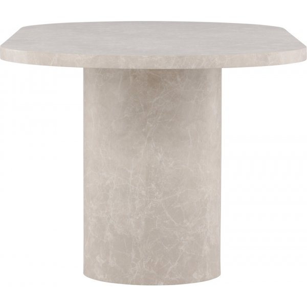 Narvik matbord 200 x 100 cm - Beige marmoreffekt Narvik matbord 200 x 100 cm - Beige marmoreffekt