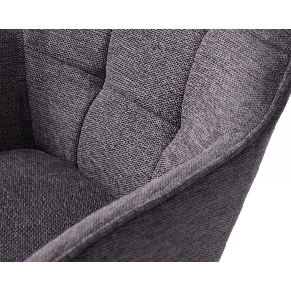 Fauteuil Casco - Gris foncé Fauteuil Casco - Gris foncé