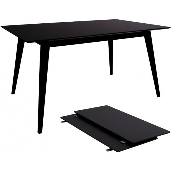 Copenhagen Matbord - Svart - 150/230x95