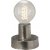 Pied de lampe avis - Argent rustique - 12 cm