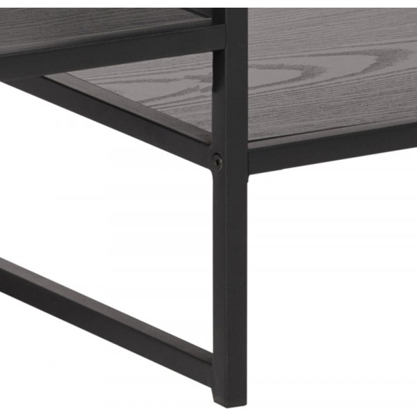 Banc multimédia Seaford 120 cm - Noir Banc multimédia Seaford 120 cm - Noir