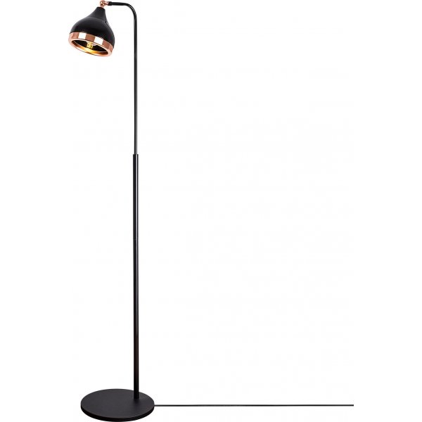 Yildo golvlampa 1 - Svart/koppar Yildo golvlampa 1 - Svart/koppar