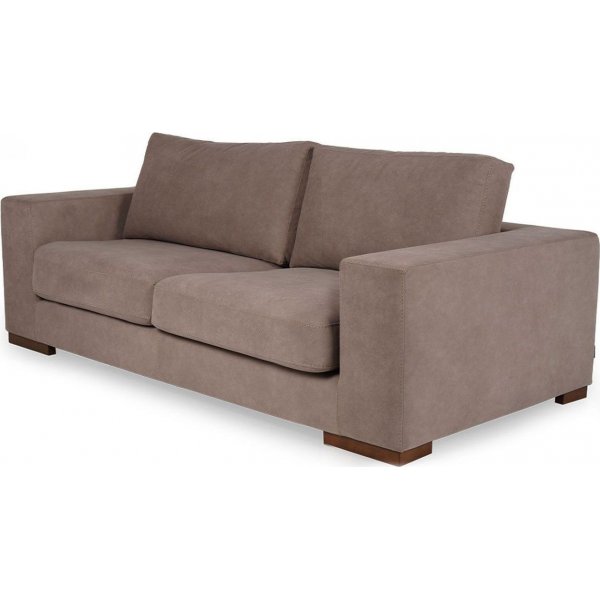Neplus 2-sits soffa - Brun