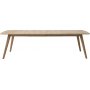 Table  manger extensible Bito en chne huil 150-195 cm