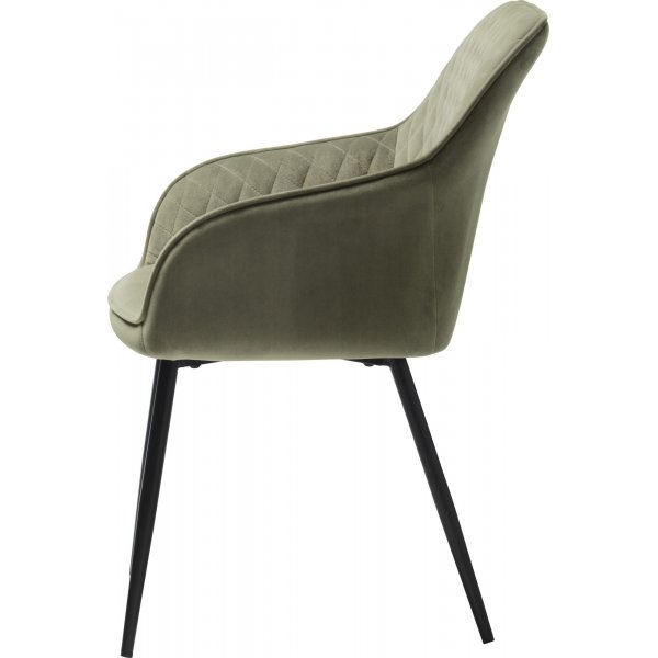 Florida Fauteuil in olijfgroen fluweel Florida Fauteuil in olijfgroen fluweel